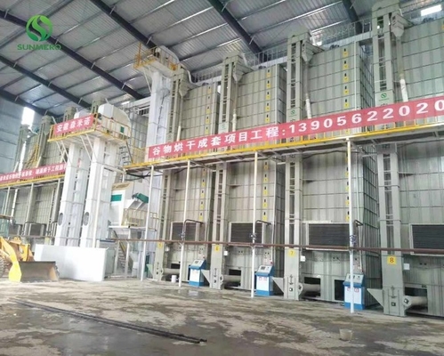 GRAY Circulating Corn Drying Machine 380V pour le stockage de grain