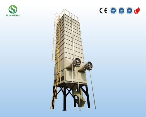 groupe 22ton recyclant le dessiccateur de grain de riz pour l'usine de rizerie du Bangladesh