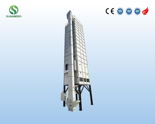 ISO9001 approuvent l'équipement électrique vertical de ferme de dessiccateur de grain 15 tonnes