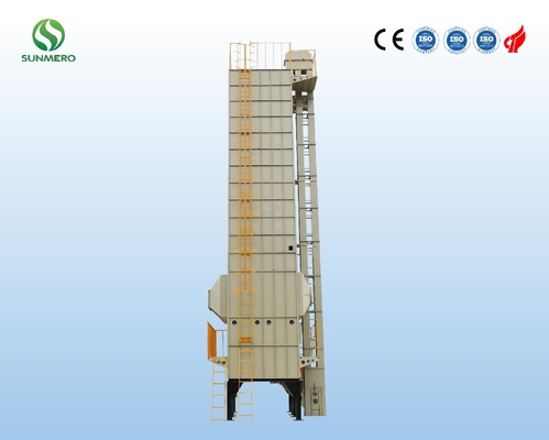 Machine plus sèche de circulation horizontale de grain mécanique pour la farine de riz