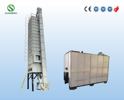 machine de 80T Paddy Dryer Machine Agriculture Farm avec le four de cosse de riz
