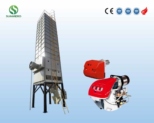 ISO14001 certification 8.47KW recyclant le dessiccateur de grain pour le blé de maïs de maïs