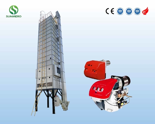 Dessiccateur de grain de circulation de riz en lots