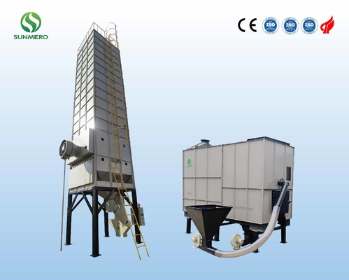 dessiccateur de grain de riz de l'acier inoxydable 380V pour l'installation de transformation de grain de riz de l'Indonésie