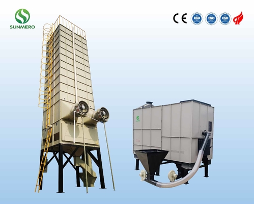 Paddy Grain Dryer multifonctionnel, dessiccateur de grain d'écoulement transversal pour le traitement de riz