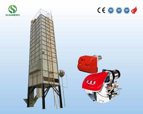 Dessiccateur de grain de 22 Ton Stainless Steel Cross Flow, dessiccateur en lots de maïs universel