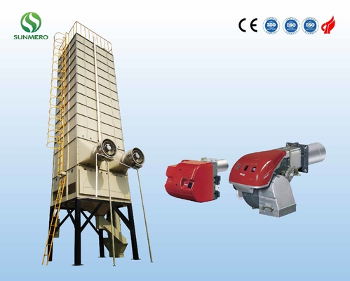 dessiccateur de grain 22T mécanique intelligent pour le riz séchant et fraisant