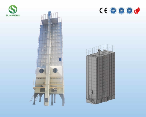 Dessiccateur mécanique de four de cosse horizontal pour la farine de riz