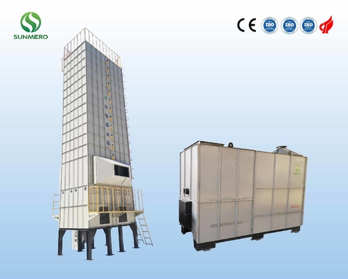 Dessiccateur mécanique de four de cosse horizontal pour la farine de riz