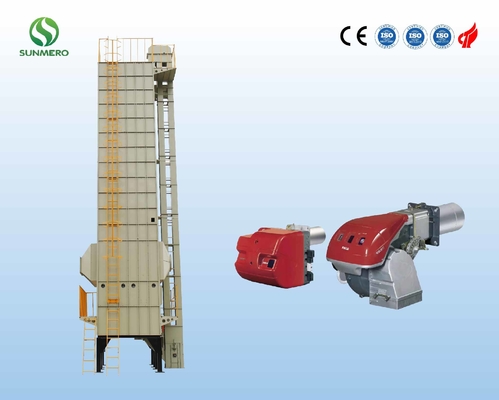 220V Paddy Grain Dryer résistant à l'usure, dessiccateur mécanique 15T de riz pour le blé