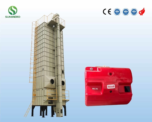 Recyclage intelligent Paddy Grain Dryer Of 30 tonnes par groupe