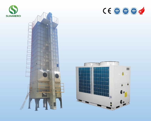Machine plus sèche commerciale verticale 30T de grain complètement automatique