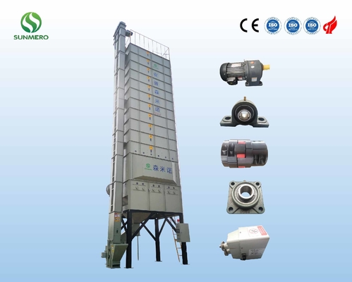 ISO9001 a certifié la machine de développement du riz 22T pour Paddy Drying