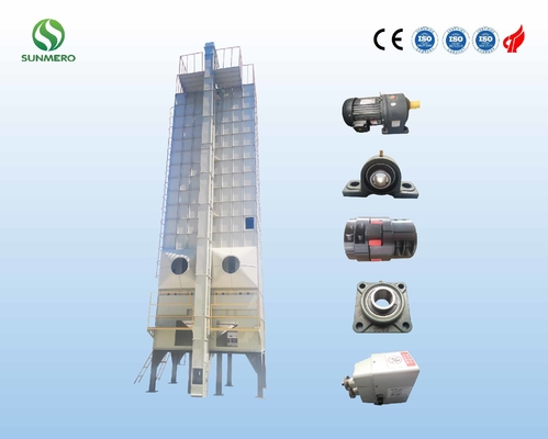 30ton recyclant le dessiccateur 380V en lots pour le fraisage de grain de riz
