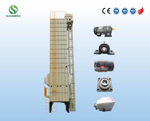 ISO14001 a certifié le dessiccateur de grain automatique vertical Convenien 30T