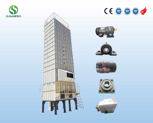 Dessiccateur de grain mécanique intelligent du riz 30ton pour l'usine de fraisage de maïs