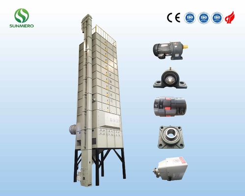 3kW 22T recyclant le dessiccateur de grain mélangé d'écoulement de dessiccateur de grain pour le stockage