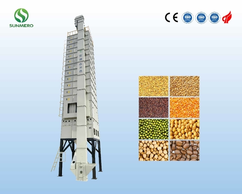 Dessiccateurs de grain de riz de 20 tonnes par groupe pour Paddy Drying Before Rice Milling