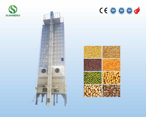dessiccateur de grain 380V de recyclage complètement automatique 15 Ton Per Batch