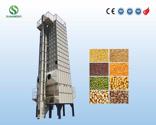 Dessiccateur de grain mécanique intelligent du riz 30ton pour l'usine de fraisage de maïs
