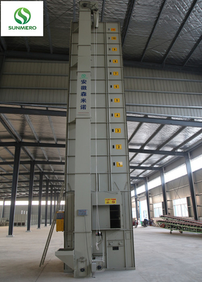 efficacité de séchage élevée de dessiccateurs en lots de maïs de l'écoulement 5.5kW transversal de 15 tonnes