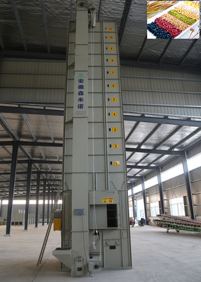 efficacité de séchage élevée de dessiccateurs en lots de maïs de l'écoulement 5.5kW transversal de 15 tonnes