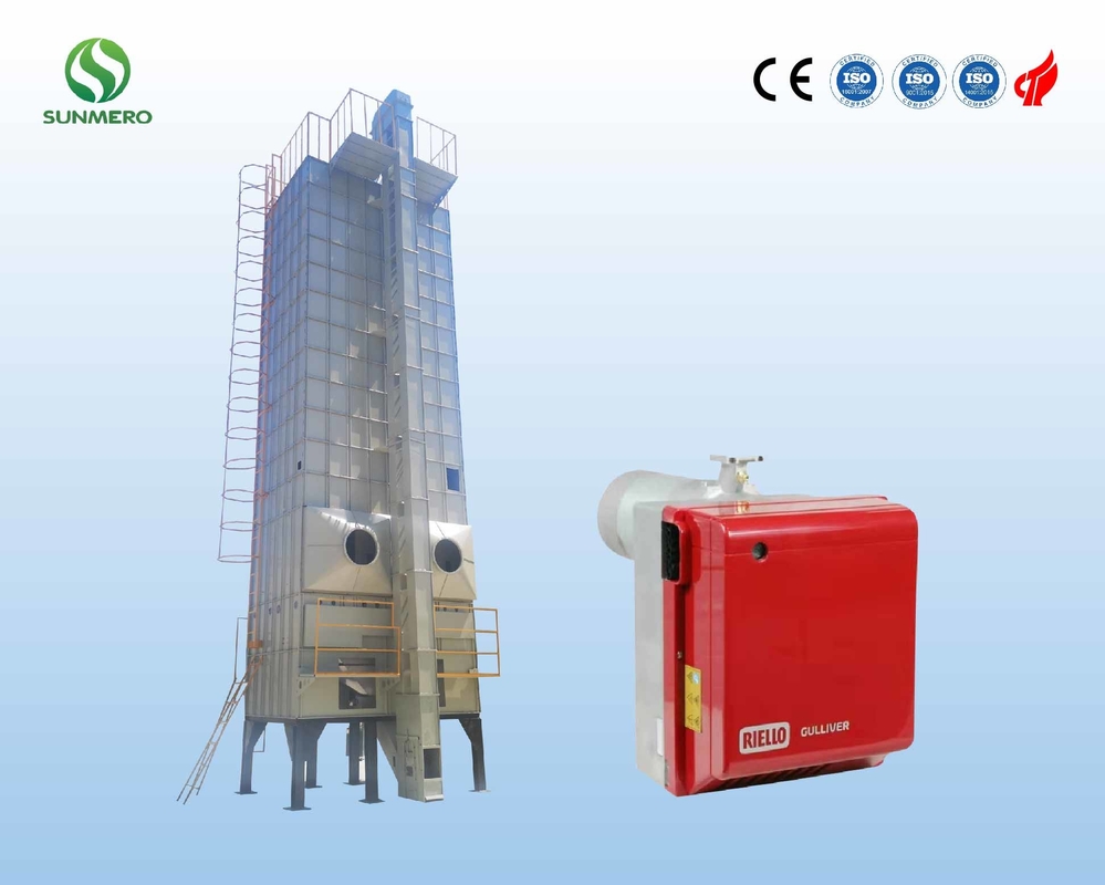 dessiccateur de grain universel du gaz 20T naturel pour le riz de maïs de blé