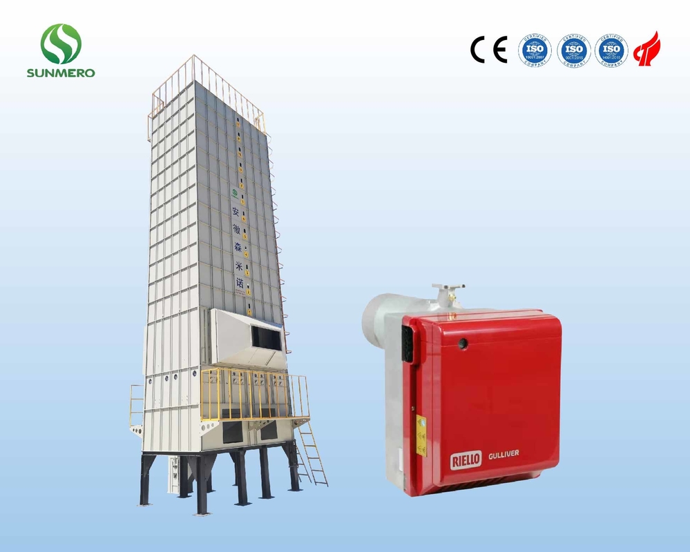 Basse température circulant l'approbation de Paddy Grain Dryer ISO9001 pour le maïs