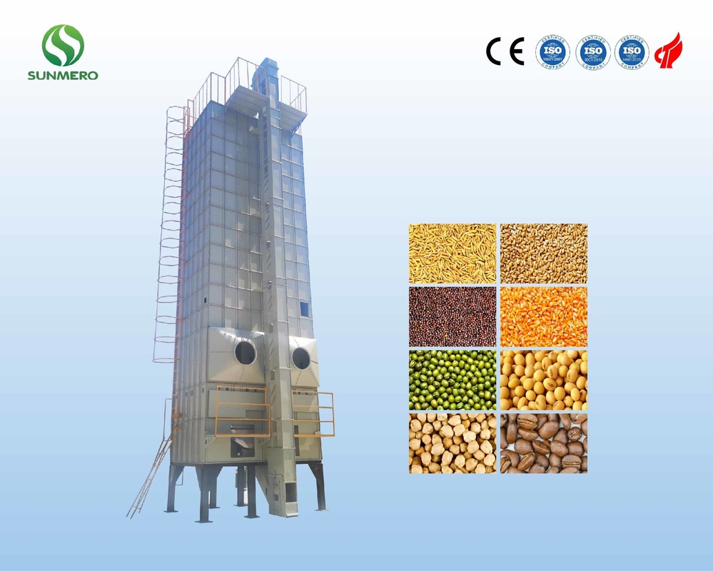 Tonnes de haute qualité de riz de la Chine 30 de grain de maïs sec de dessiccateur, paddy, blé, haricot, graine