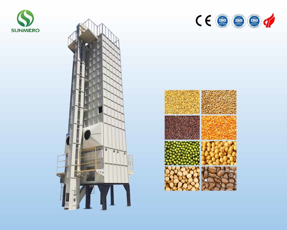 Systèmes de séchage mécaniques de maïs de 30 tonnes/groupe de pour le séchage de riz