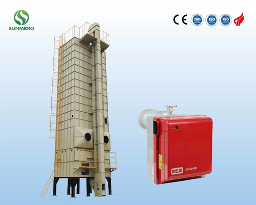 Type d'écoulement transversal de SUNMERO dessiccateur de rizerie pour le stockage de grain