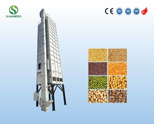 Dessiccateur électrique vertical multifonctionnel de riz de dessiccateur de grain pour le stockage 20 tonnes